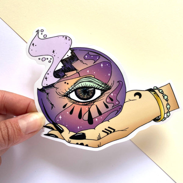 Crystal Ball Sticker