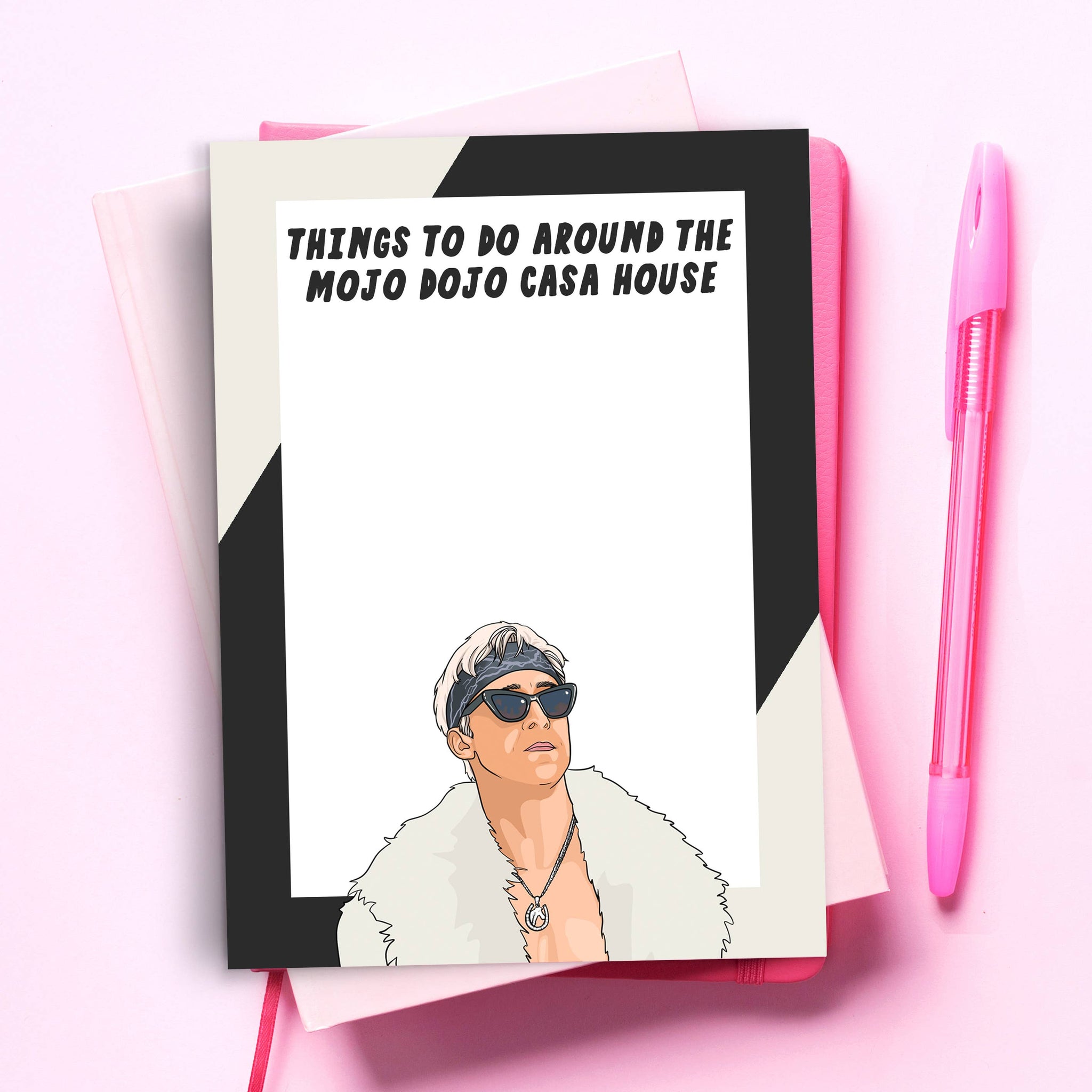 Barbie Ken Notepad