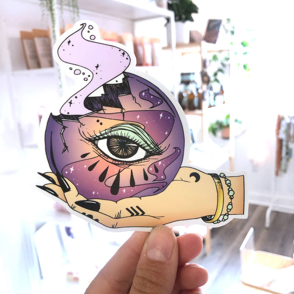 Crystal Ball Sticker