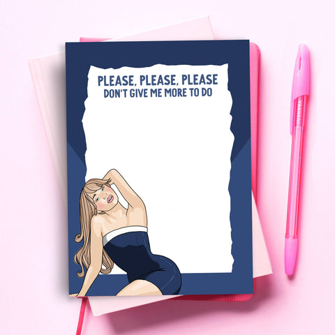 Sabrina Carpenter Notepad