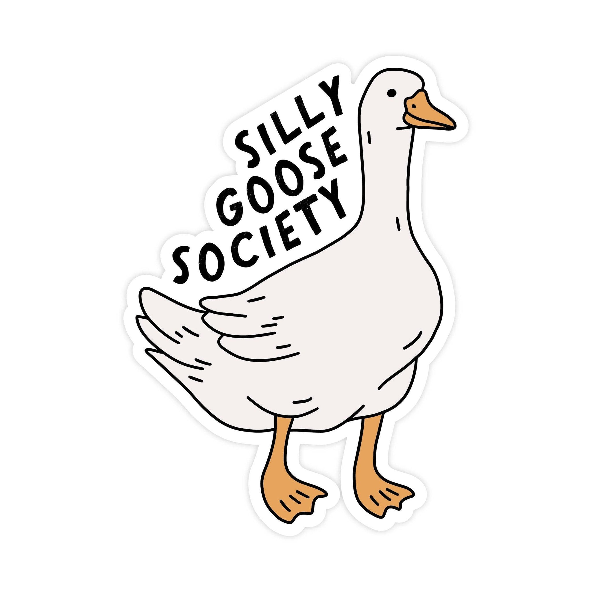 Silly Goose Sticker