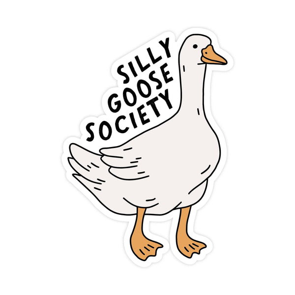 Silly Goose Sticker