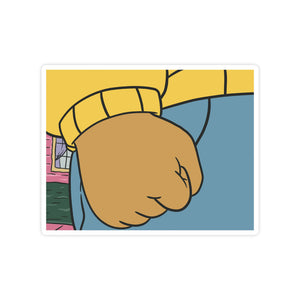 Arthur Fist Sticker